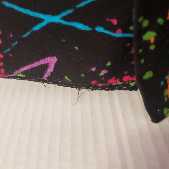 Emo Bandanas Checkered Paint Splatter Fingerless Knit Gloves Lot of 3 - Picture 10 of 12